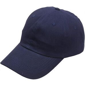 Unisex Royal Blue Washed Ponytail Adjustable Buckle Classic Baseball Plain Cap